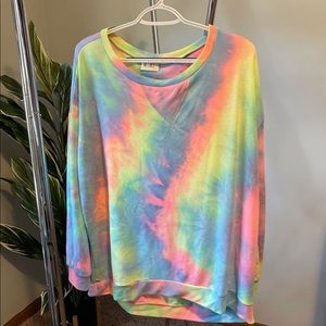 Tye-Dye Light Weight Sweater- medium
